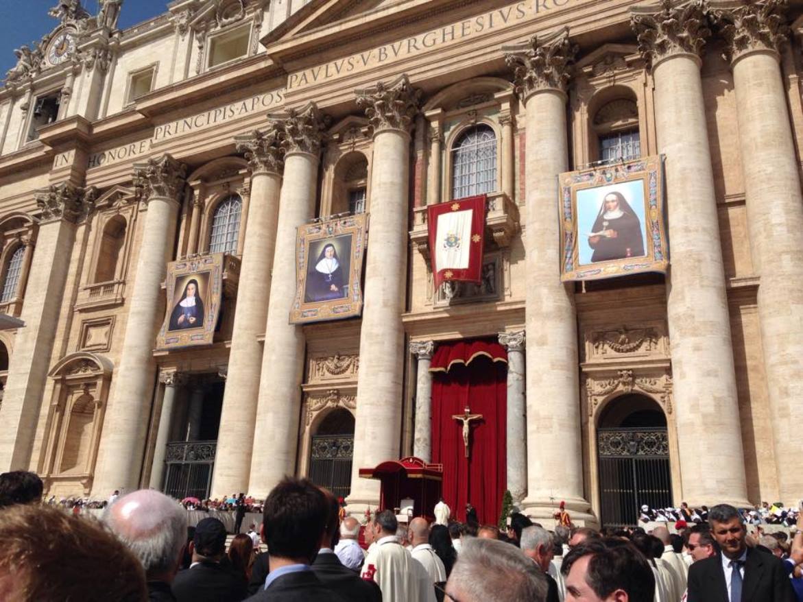 Canonization of four new saints on St. Peter's Square