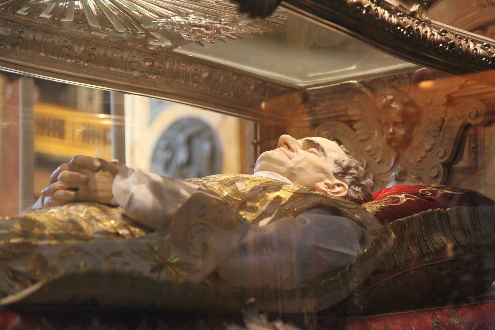 The relics of Don Bosco