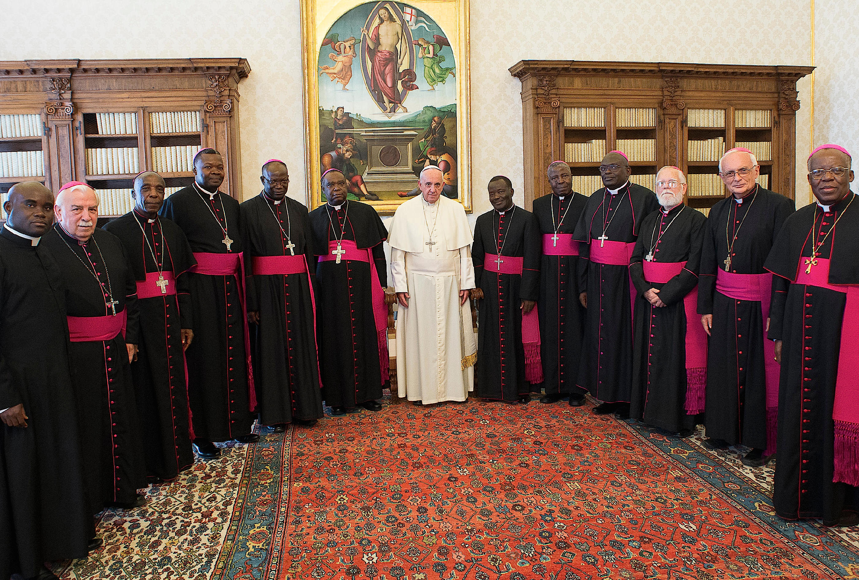 Pope receives bishops of Congo on their "ad limina" visit