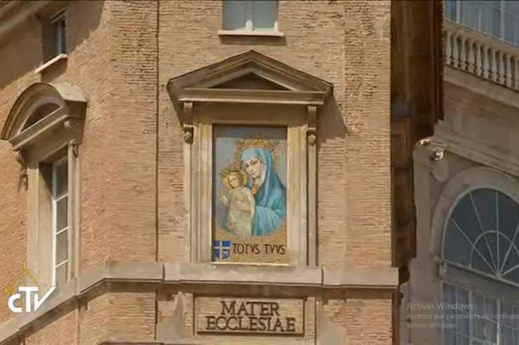 Maray, Mother of the Church, St Peter's Square, CTV