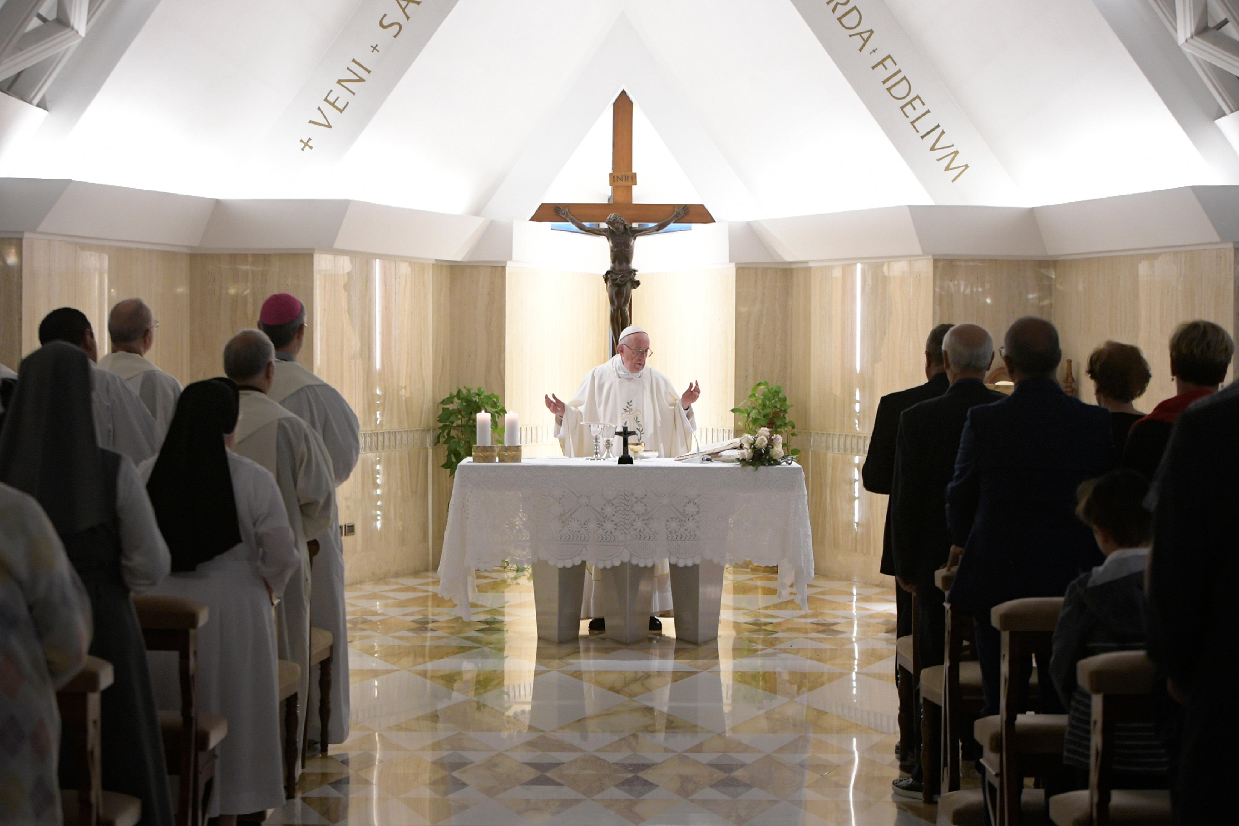 Mass at Santa Marta © L'Osservatore Romano