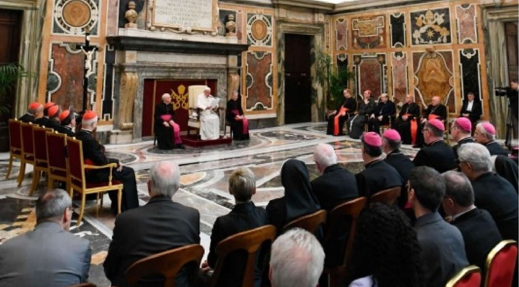 Pope Francis received the members of the Dicastery for the Clergy
