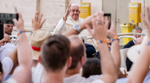 Despite being on his summer break, the Pope made a special effort to join this significant gathering.