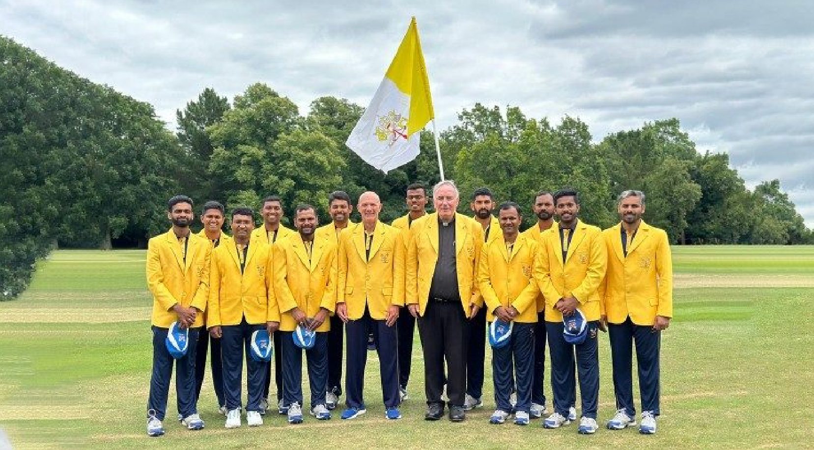 During the tour, the Vatican’s cricket team also visited Windsor Castle, Westminster Abbey and the Parliament