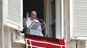 Pope Francis delivered the traditional weekly address before the Marian prayer of the Angelus