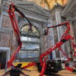 The exacting restoration works of the Pietà Chapel began on Monday, May 27and will conclude at the end of September 2024.