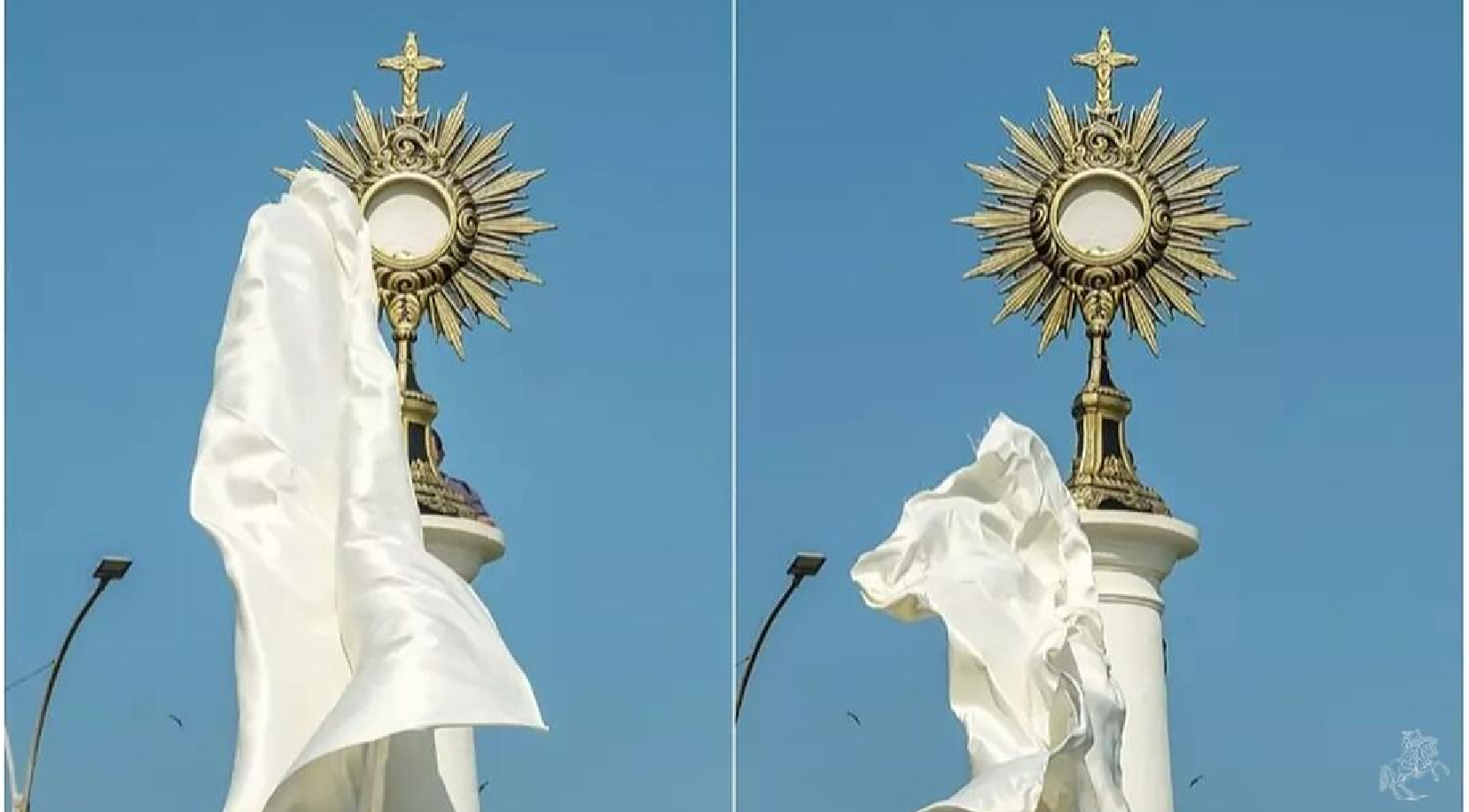 The monument was inaugurated in a ceremony filled with religious fervor, located strategically between Avenida Rio Branco and Avenida Presidente Wilson.