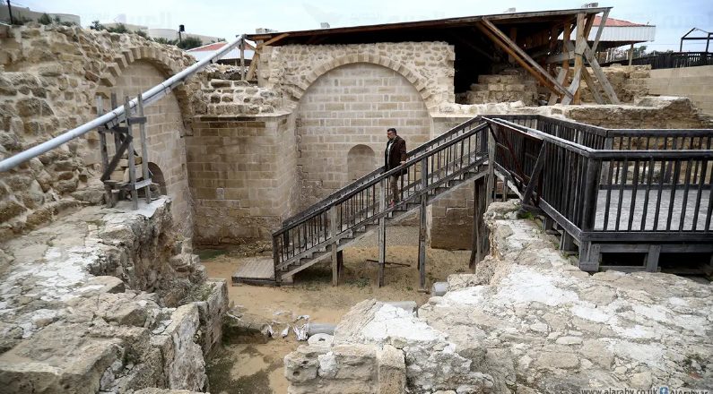 Founded around 340 CE by Saint Hilarion, the monastery is part of Tell Umm Amer