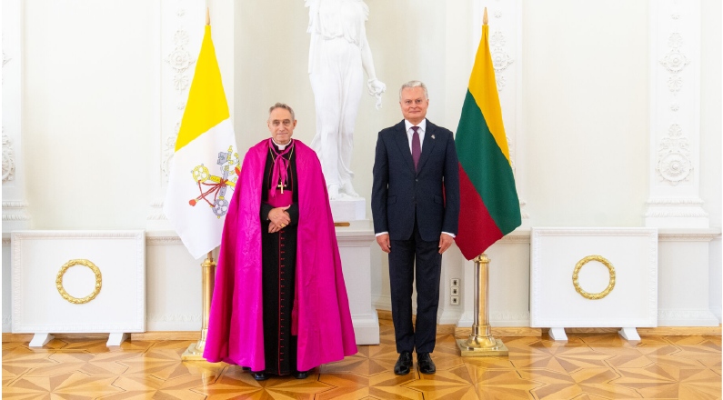 Archbishop Georg Gänswein has formally assumed his position as the Vatican’s Apostolic Nuncio to the Baltic nations of Lithuania, Latvia, and Estonia.