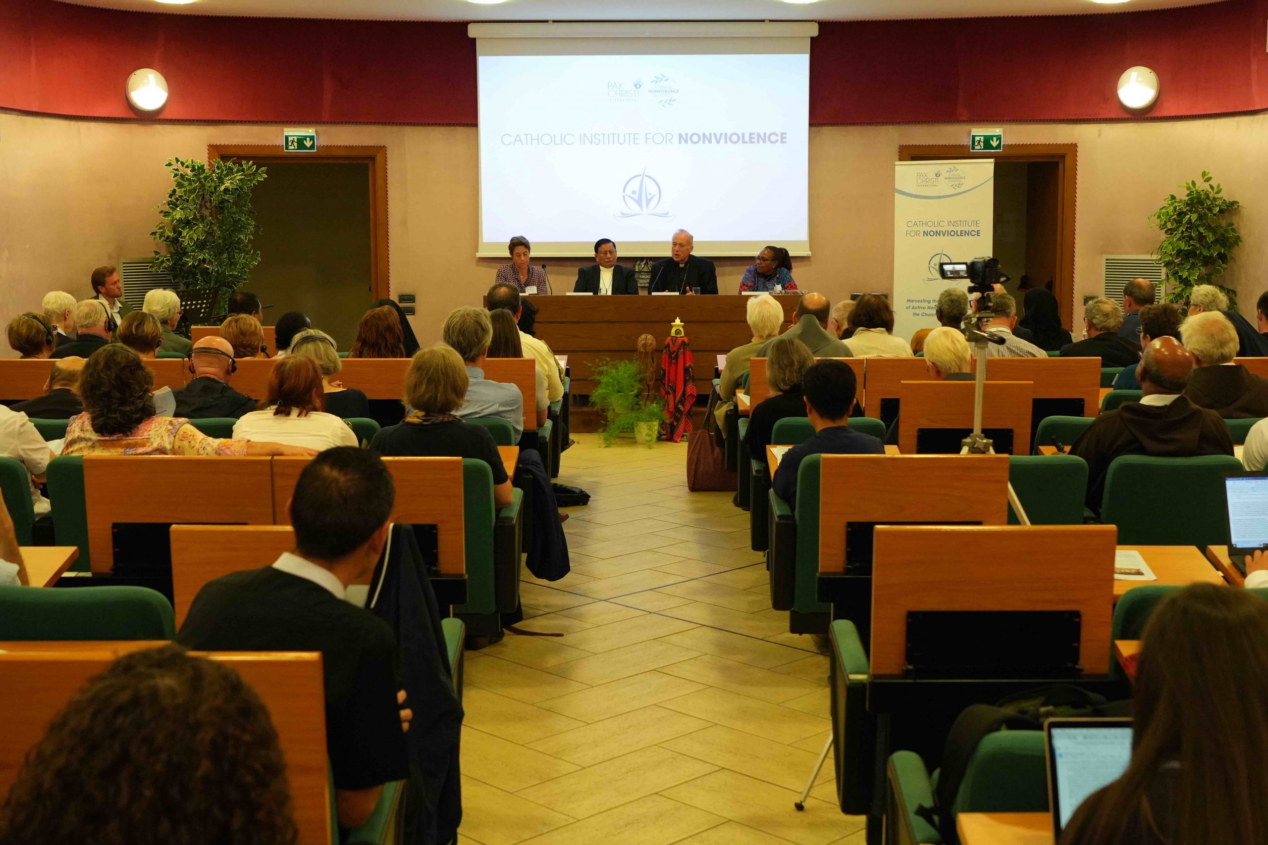 The event, streamed live on YouTube, was led by Cardinal Bo, Cardinal McElroy, Sister Teresia Wachira of the Institute of the Blessed Virgin Mary, and acclaimed author and researcher Dr. Maria Stephan.