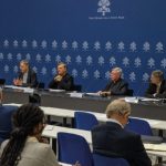 Press Conference at the Press Office of the Holy See on Monday, September 16, 2024. Photo: Daniel Ibáñez/CNA