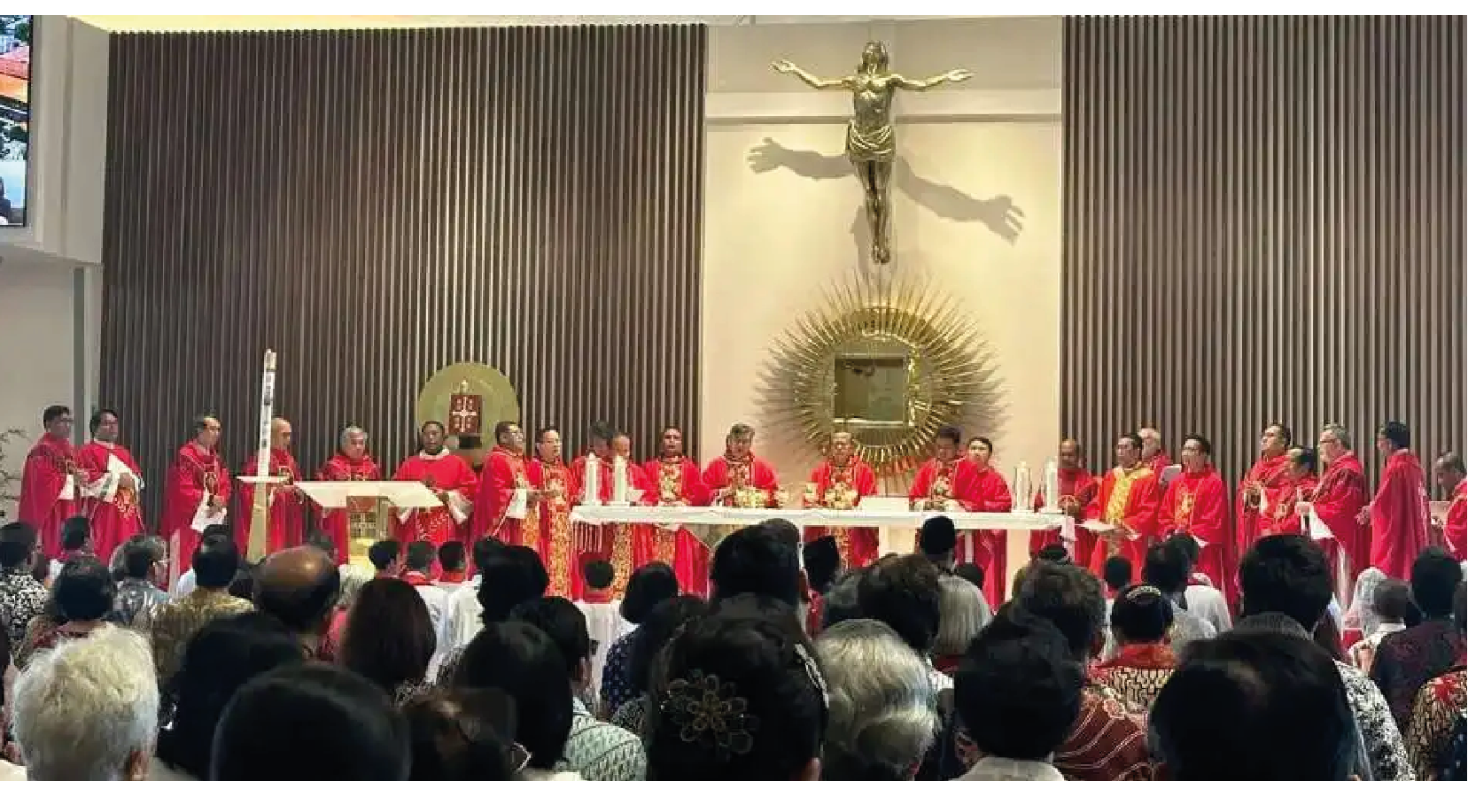 During the inauguration, the Cardinal recalled the theme of Pope Francis’ recent visit: Faith, Fraternity and Compassion