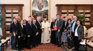 "Pasqua Together 2025" (Easter Together 2025) was received by Pope Francis at the Apostolic Palace in Vatican City