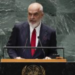 Albanian Prime Minister Edi Rama