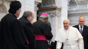 Pope Francis dedicated the theme of his catechesis, in the context of the general audience, to “'The Spirit, Gift of God': The Holy Spirit and the Sacrament of Marriage.”