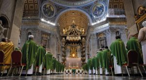 Pope Francis participated in the concluding Mass of the XVI General Assembly of the Synod of Bishops