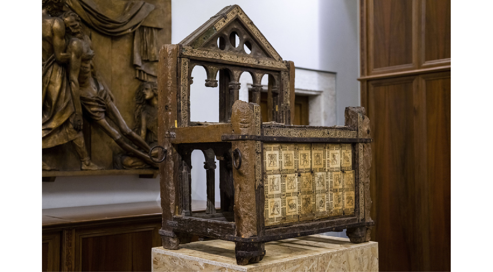 The “Cathedra Sancti Petri Apostoli” has been considered for centuries the Episcopal Seat of Peter