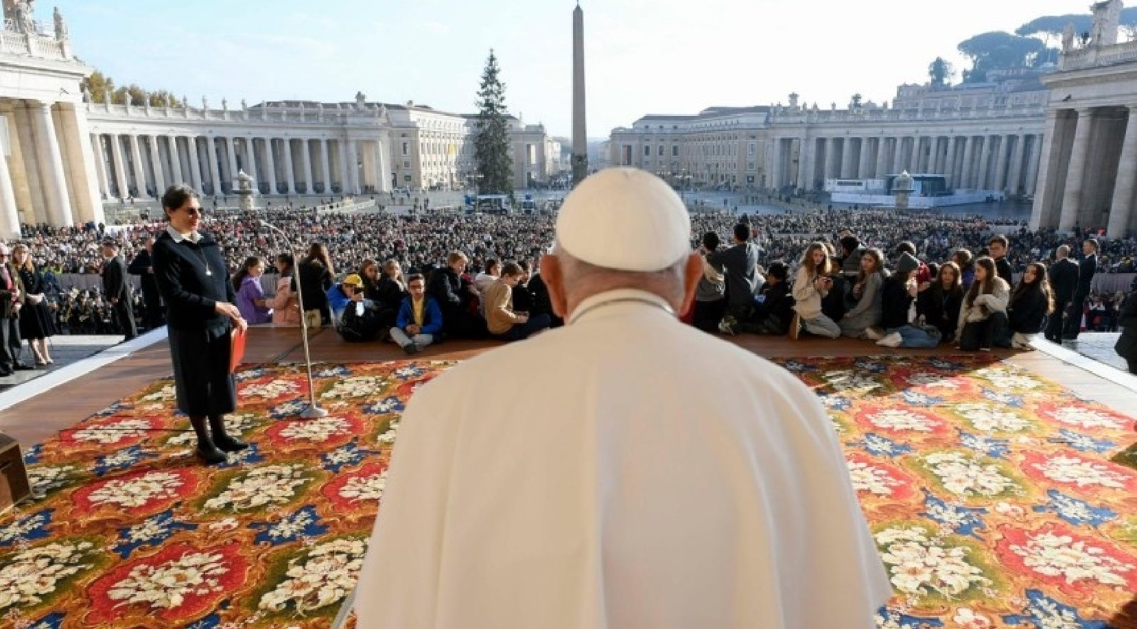 During the audience, he delivered the fifteenth reflection on joy as a fruit of the Holy Spirit