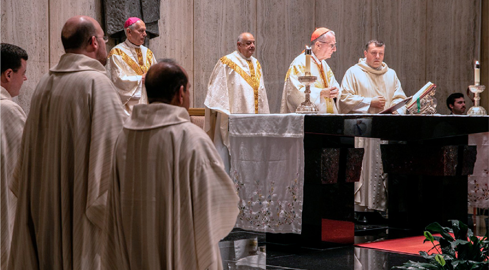 Cardinal Pietro Parolin, the Vatican’s Secretary of State, celebrated a thanksgiving Mass for the 60th Anniversary