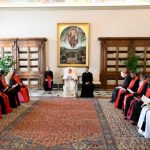 Pope Francis received in audience the leaders of the Mar Thoma Syrian Church from India