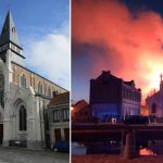 Two months after French church arson, donor gives $1 million to rebuild it