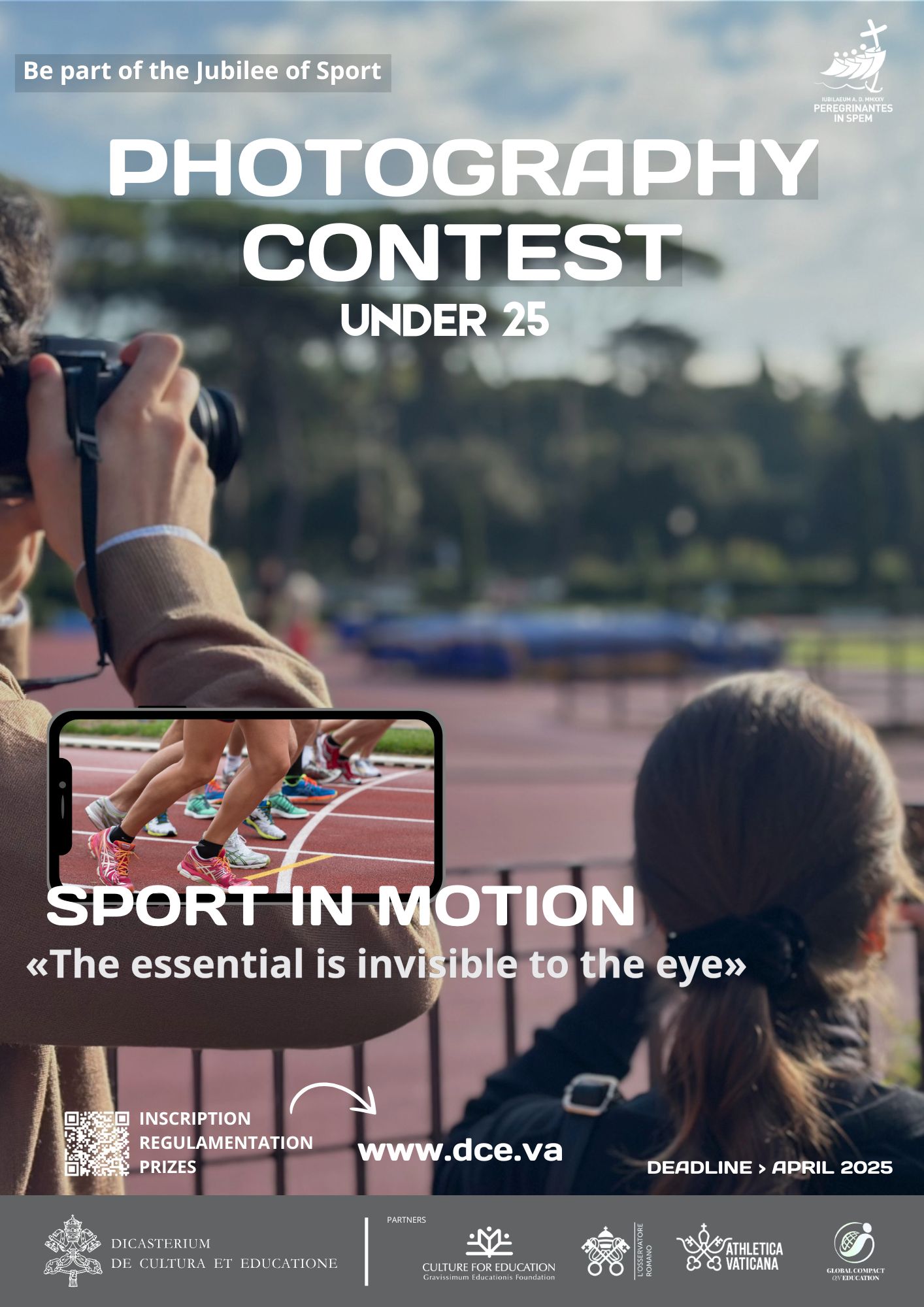 “Sport in Motion – What Is Essential Is Invisible to the Eyes” is the theme of the international photography competition Photo: Dicastery for Culture and Education