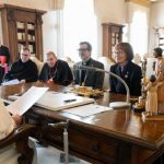 Pope Francis welcomed a delegation of Methodist leaders to the Vatican