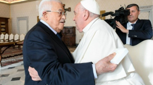 President Abbas, often referred to as Abu Mazen, met with Pope Francis in a 30-minute private audience