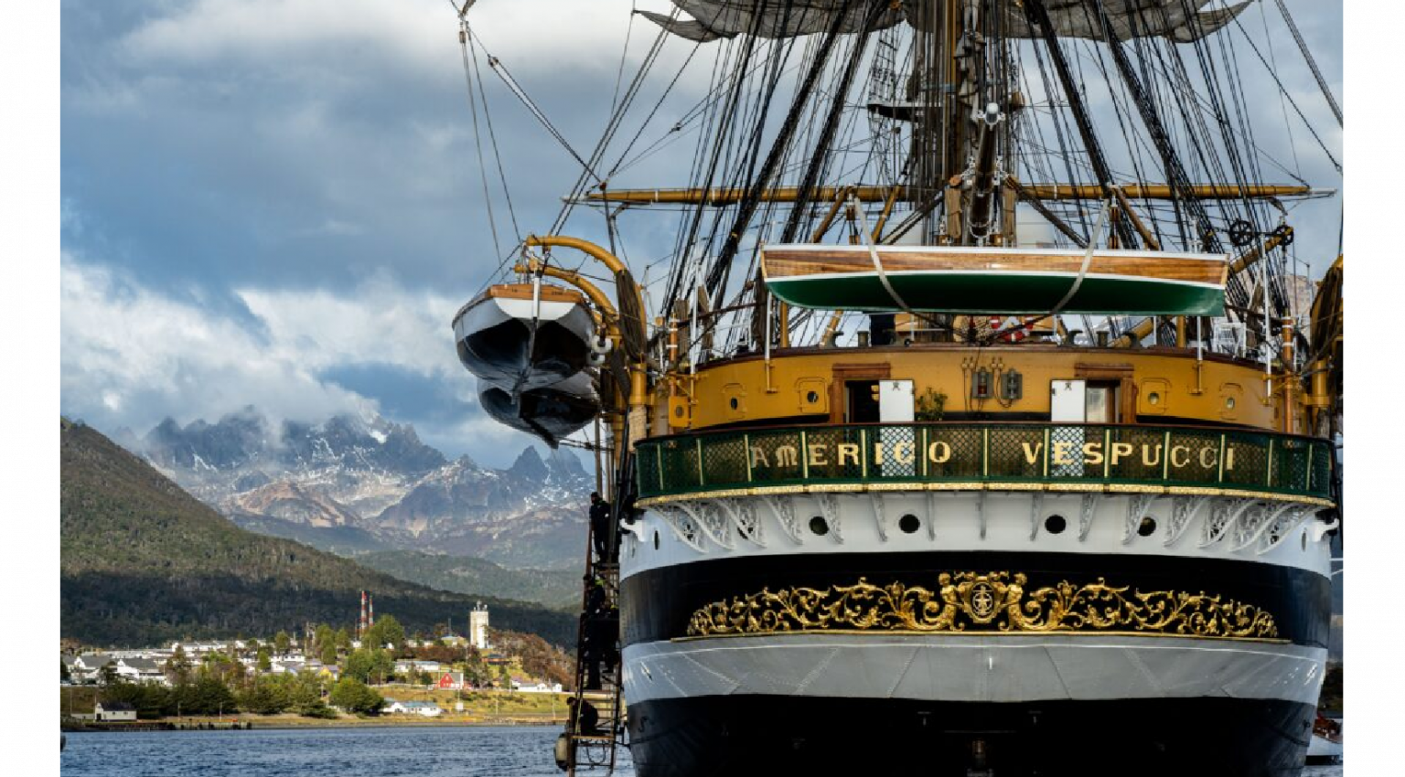 This is the famous Italian ship that has a jubilee church on the