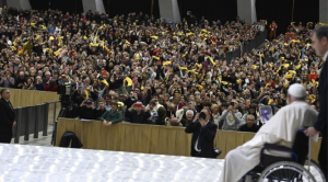 Pope Francis held his first extraordinary general audience on the occasion of the Jubilee