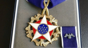 The Presidential Medal of Freedom with Distinction is reserved for extraordinary contributions that transcend borders