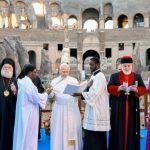 “Those who do not pray abuse religion, even to kill”: Pope Leo XIV at the Colosseum to religious leaders from around the world “Those who do not pray abuse religion, even to kill”: Pope Leo XIV at the Colosseum to religious leaders from around the world