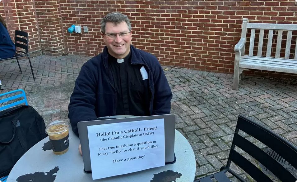 Bringing Faith to Where the Students Are: The (Success) Story of Father Richard at the University of Mary Washington