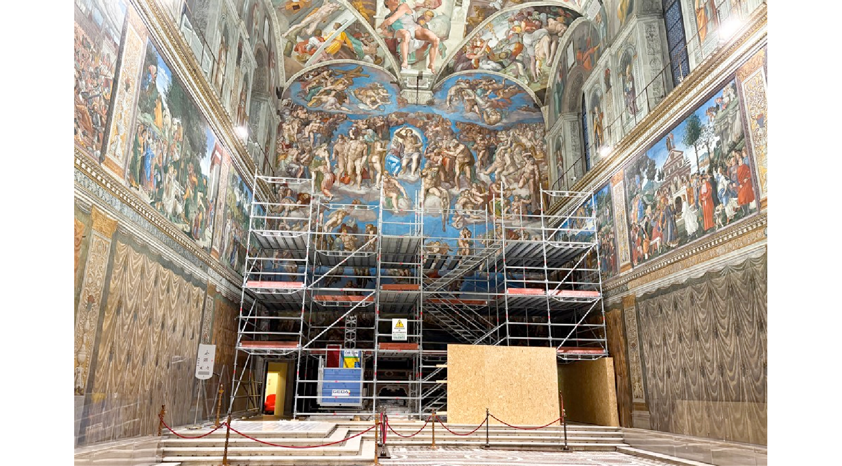 Vatican Begins Restoration Work on Michelangelo’s Last Judgment in the Sistine Chapel