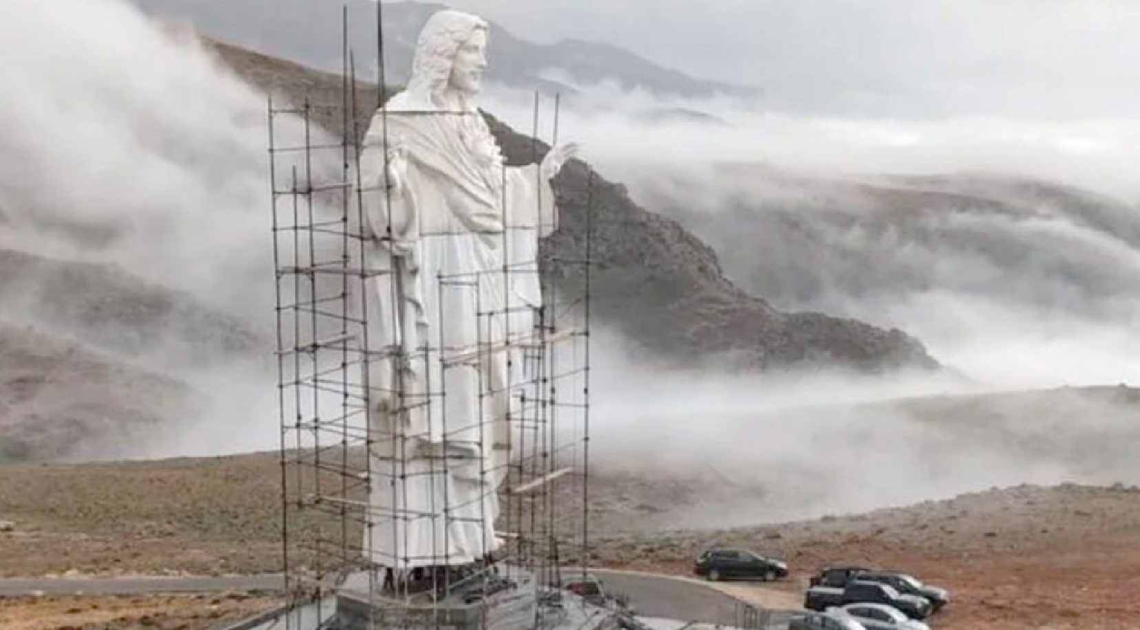 The largest statue of Jesus in the entire Middle East is being built in Lebanon, and here’s how it’s coming along