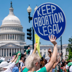 Although support remains higher, a poll shows a slight decline in support for abortion in the United States