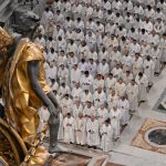 For the first time in five years, the global number of Catholic priests is on the rise