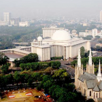 125 Years of Jakarta Cathedral, the Cathedral of the Friendship Tunnel with the Mosque