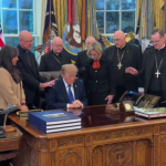 Controversy in the U.S. Over a Video of Trump Praying with American Bishops at the White House Controversy in the U.S. Over a Video of Trump Praying with American Bishops at the White House