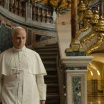 Pope Leo XIV appears in a scene from Chris Pratt’s new movie about St. Peter